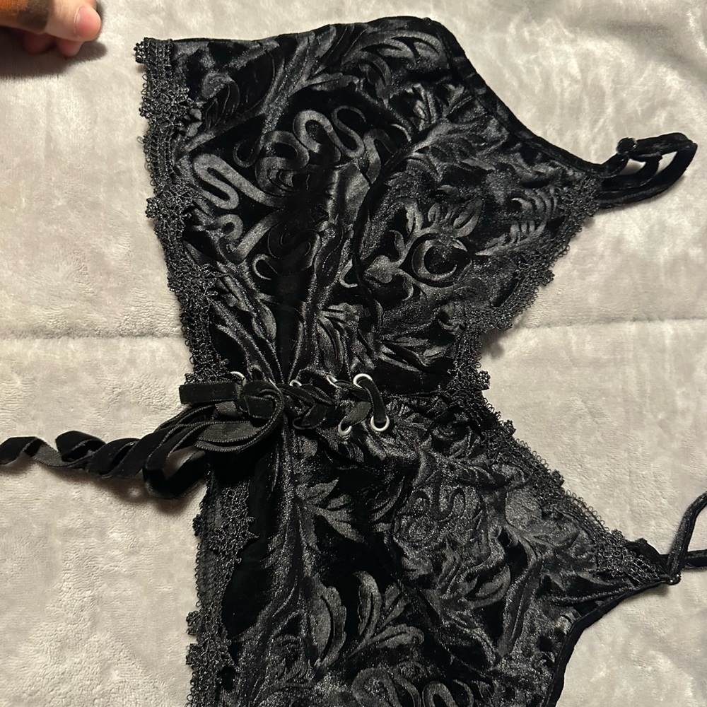 Elegant Black Lace Bralette